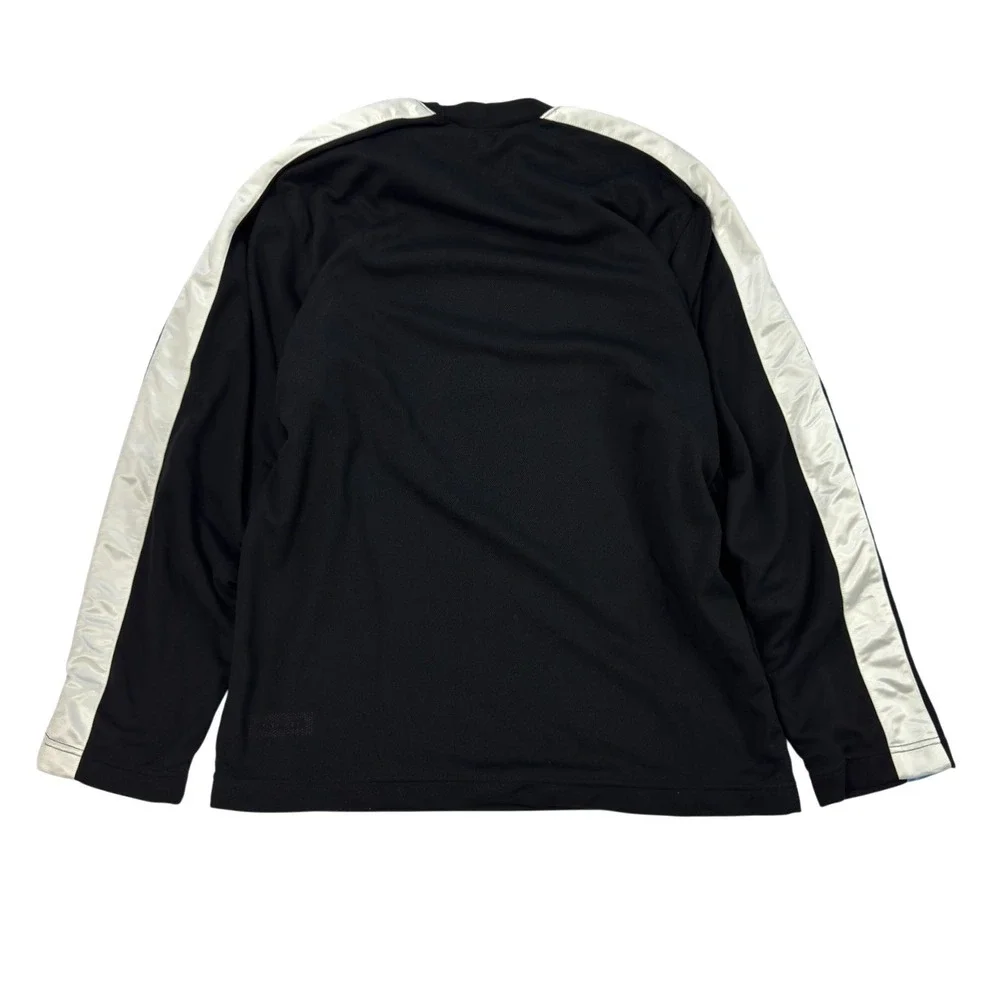 Vintage Nike Center Swoosh Sweatshirt Mens Size L Basketball Warm‎ Up Crew Y2K